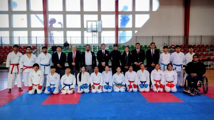 Karatecas de Nuevo Laredo muestran su disciplina rumbo a la Olimpiada Nacional