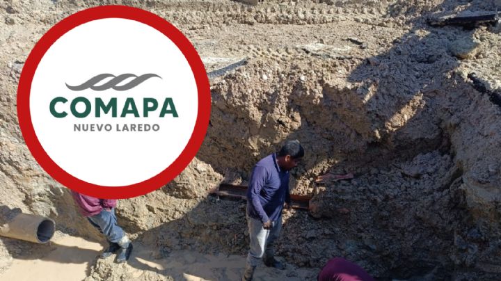 Comapa anuncia trabajos de cambio de línea en la calle Juárez en Nuevo Laredo; ¿habrá corte de agua?