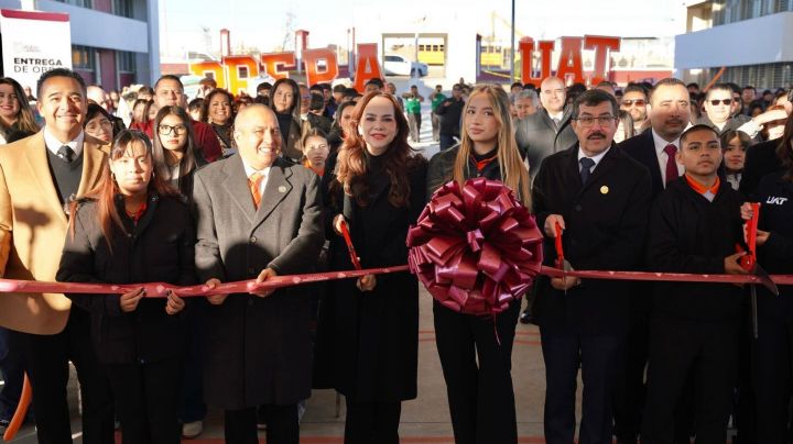Inversión histórica en educación en Nuevo Laredo; inauguran infraestructura en preparatoria de la UAT