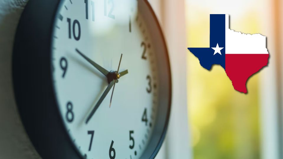La mayor parte de Texas se encuentra dentro de la Zona Horaria Central, por lo que el cambio aplica para todos