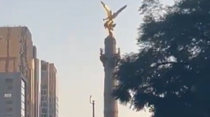 Así fue como el Ángel de la Independencia fue 'sacudido' por sismo de 6.5 grados en CDMX | VIDEO