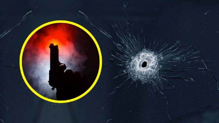 Terror en Laredo: bala perdida atraviesa parabrisas de camioneta de abuelita