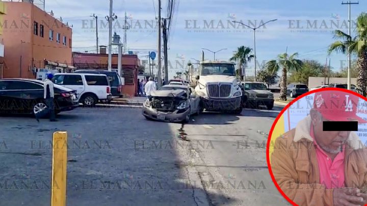 Chofer de pipa iba tomando cervezas, provoca carambola y trata de escapar en Nuevo Laredo