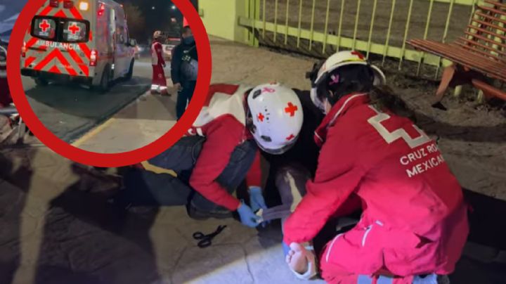 Abuelito atropella brutalmente a 2 mujeres que estaban en una banca; chofer padece de cataratas