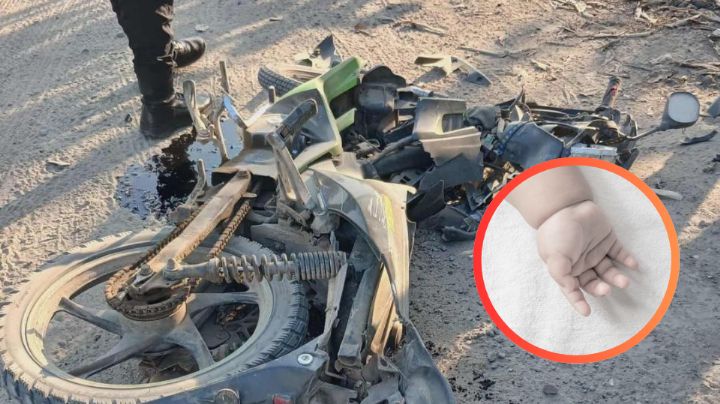 Trágico accidente vial cobra la vida de bebé de 1 año; viajaba en moto con su papá