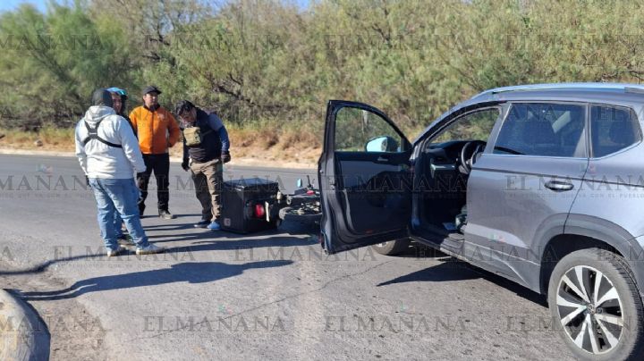 Víctor iba en su moto y fue arrollado por automovilista en Bulevar Colosio; quedó lastimado de una pierna