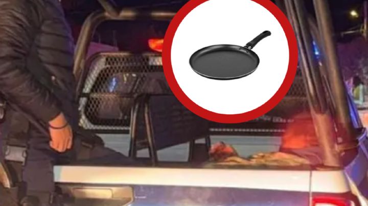 Abuelita agarra a sartenazos a su hermano que la atacó sin razón alguna; así fueron los hechos