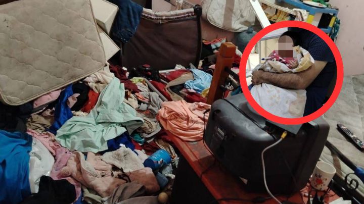 Bebé de 6 meses vivía entre basura en Veracruz; rescate expone maltrato de padres adictos