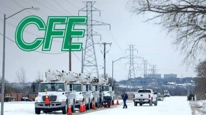 CFE activa plan preventivo ante tormenta invernal en Texas; Sheinbaum garantiza estabilidad eléctrica en México