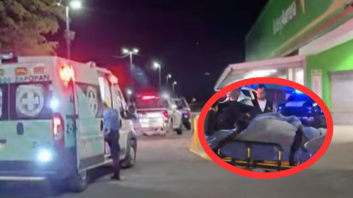 Guardia intenta frustrar robo en Bodega Aurrera y es baleado; agresores fueron captados por cámara