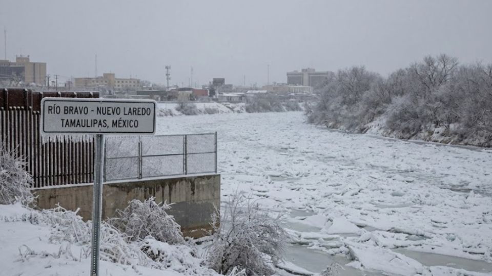 Con la tormenta invernal al norte del país, viene una notable baja de temperaturas en regiones como Nuevo Laredo