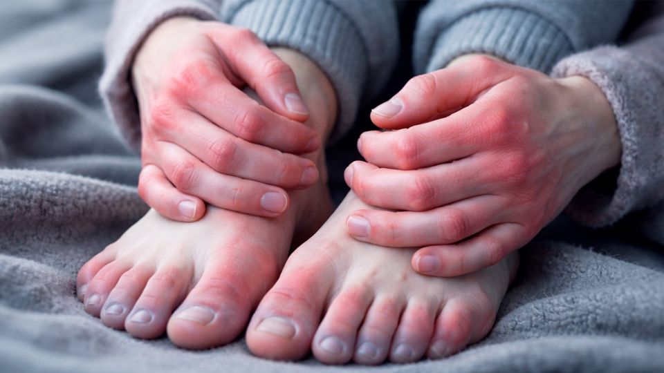 Las manos y los pies fríos pueden generar incomodidad y dolor