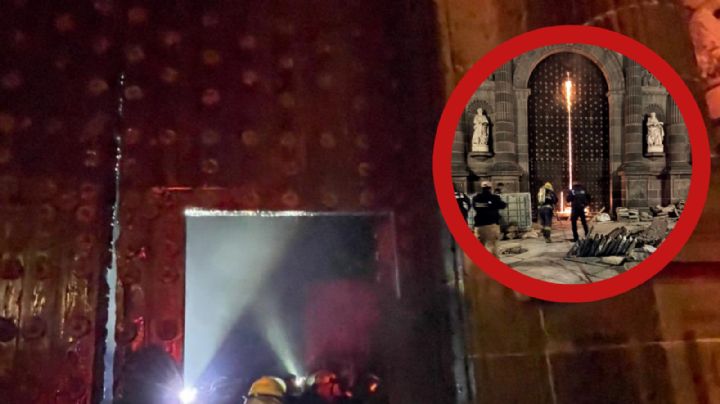 Le prenden fuego a la Catedral de Puebla, Patrimonio Cultural de la Humanidad; así fueron los hechos