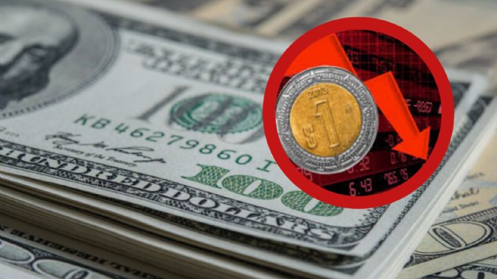 Peso mexicano tropieza y cae ante el dólar; tipo de cambio HOY 26 de enero de 2026