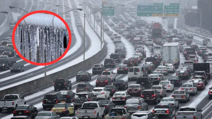 ¿Cuándo se derretirá el hielo y la nieve en el Norte de Texas y cómo afectaría a las carreteras?