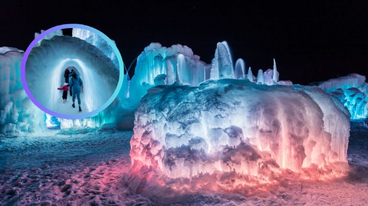 ¿Dónde encontrar los mejores castillos de hielo en Estados Unidos y Canadá en este 2026?