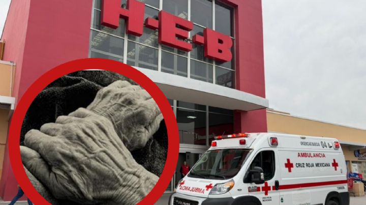 Abuelito no alcanza a hacer su mandado en el HEB; se desvaneció y murió