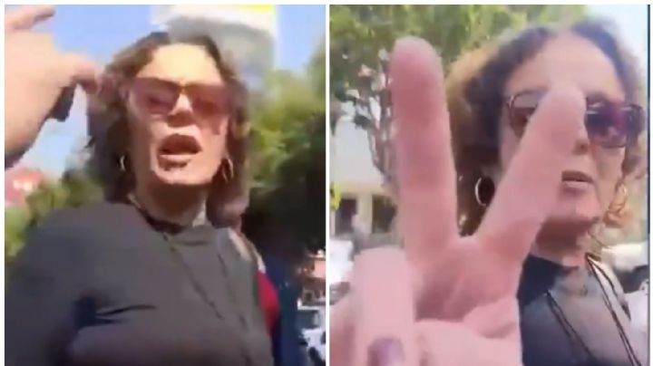 'Lady Estacionamiento': mujer es multada por dejar carro en camellón; amenaza a policías | VIDEO