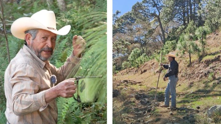 Don Horacio lleva 50 años solo en las montañas de Tamaulipas; le llaman 'el ángel de la sierra'