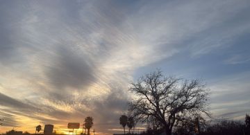 ¿Cielo aborregado en Nuevo Laredo?; nubosidad anticiparía frío y cambios en el clima | VIDEO