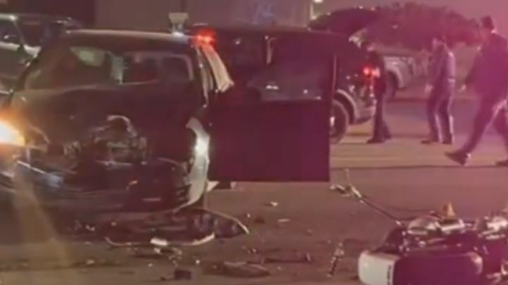 Identifican a motociclista que sufrió grave accidente en Laredo; lo llevarían a San Antonio