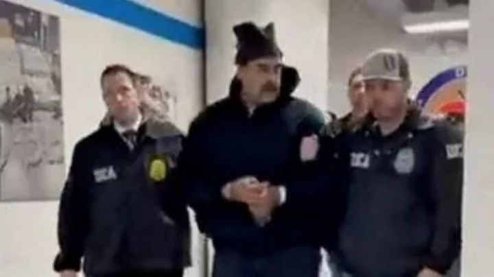 'Feliz Año Nuevo': Nicolás Maduro llega a las oficinas de la DEA en Nueva York | VIDEO