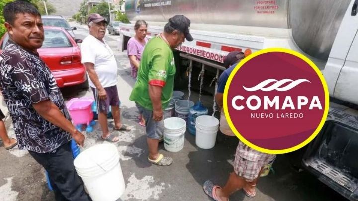 Comapa: no te quedes sin agua por megacorte; pipas ya están ubicadas en estos puntos de Nuevo Laredo