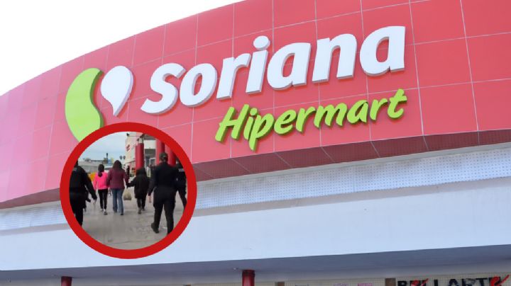 Mujer entra a robar a Soriana y la 'pescan'; huye de la tienda, pero 'olvida' a sus hijos