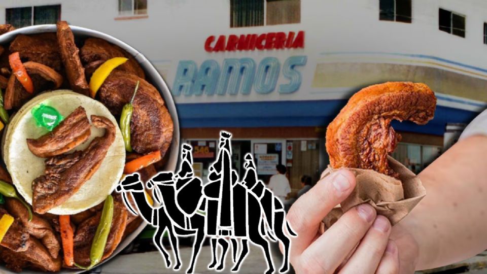 Esta versión salada sustituye el pan dulce y las frutas cristalizadas por 1.5 kilos de chicharrón norteño