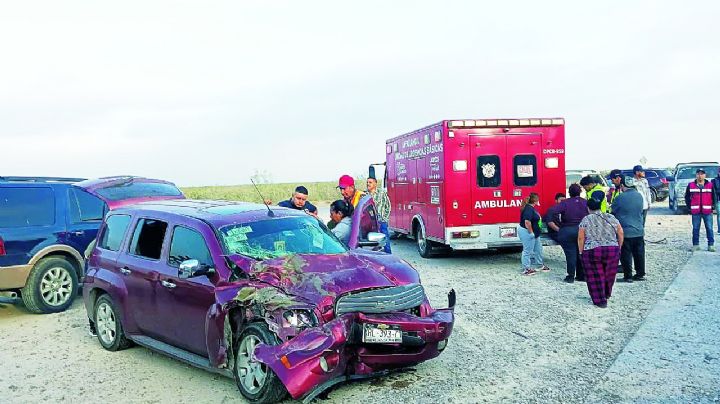 Hombre termina con heridas en la cabeza tras ser embestido por camioneta en el Libramiento Mex II