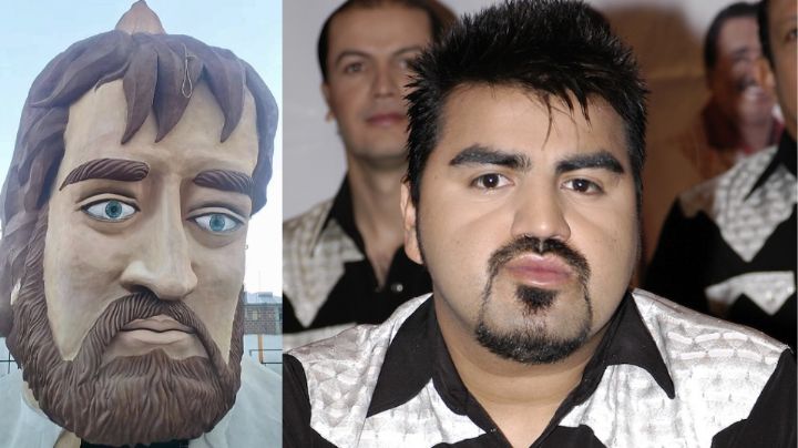 Estatua gigante de San Judas Tadeo en Puebla es comparada con la apariencia de 'El Mimoso' | FOTOS