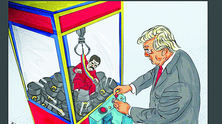 Inventó Estados Unidos cártel para detener a Nicolás Maduro