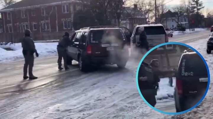 MOMENTO EXACTO en el que un agente de ICE dispara y mata a una ciudadana norteamericana en Minneapolis