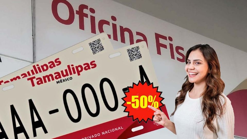 El trámite de placas en Tamaulipas puede costar menos para ciertos automovilistas