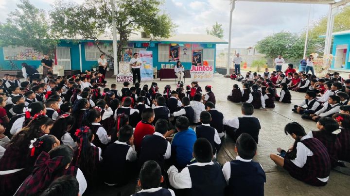 'Biblioteca Itinerante' promueve la lectura entre estudiantes de Nuevo Laredo