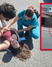 Foto descriptiva de: ¿Cuál es el estado de salud de la joven que fue atropellada en Monterrey? | VIDEO