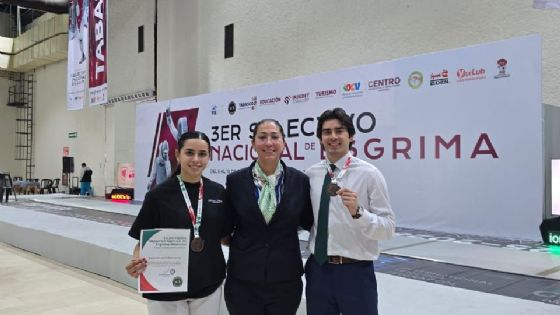 Destacan estudiantes de la UAT en Nacional de Esgrima