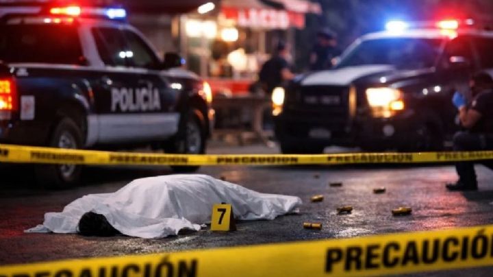 Mujer es asesinada a balazos mientras comía en un negocio de tacos; tenía 7 meses de embarazo