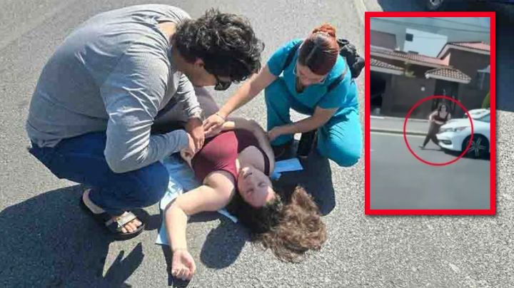 ¿Cuál es el estado de salud de la joven que fue atropellada en Monterrey? | VIDEO