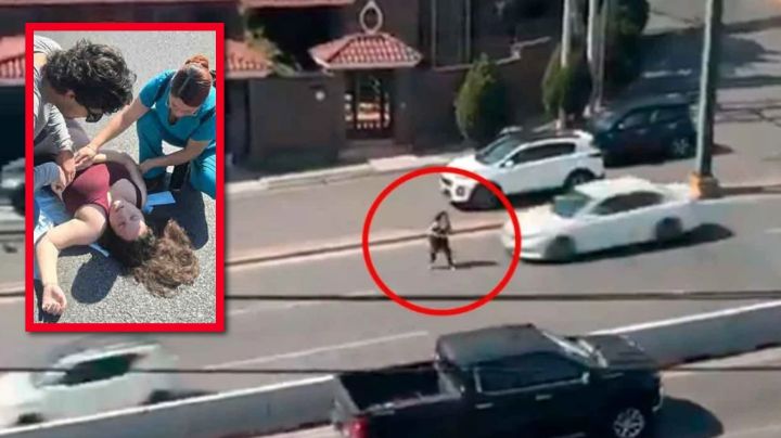 ¿Quién es la joven que se aventó a los autos y fue atropellada en Monterrey?; reportan que está grave