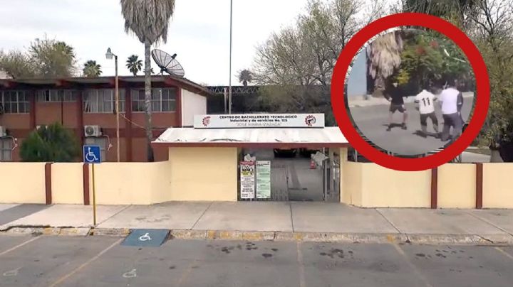 Alumnos del CBTis se agarran a golpes y patadas en fuerte riña; se dieron con todo | VIDEO