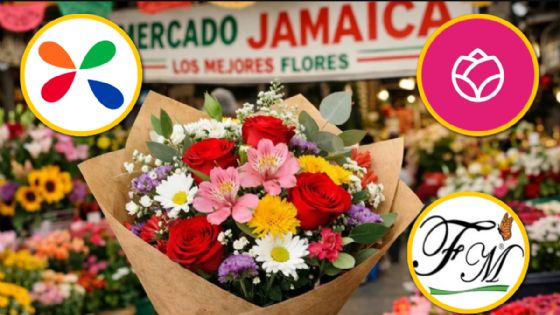 ¿Mercado de Jamaica o florerías en línea? Aquí sale más barato comprar un ramo buchón