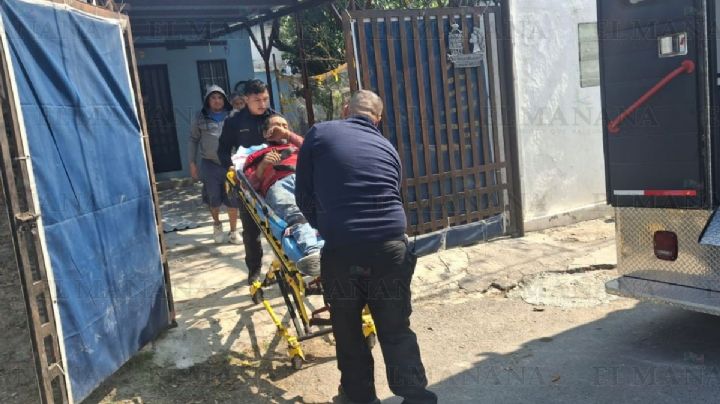 José Juan cae de tres metros y termina fracturado en Nuevo Laredo; estaba arreglando el techo