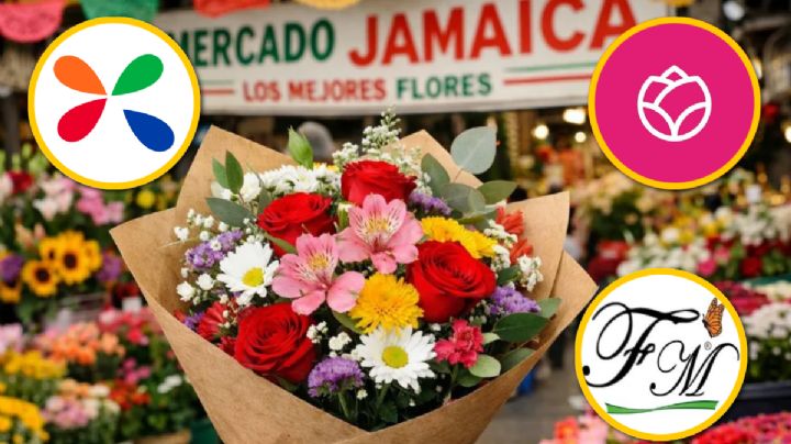 ¿Mercado de Jamaica o florerías en línea?; aquí sale más barato comprar un ramo buchón para el Día del Amor y la Amistad