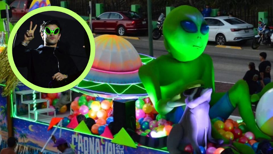 Aarón Mercury lució en el desfile inaugural del Carnaval Tamaulipas 2026