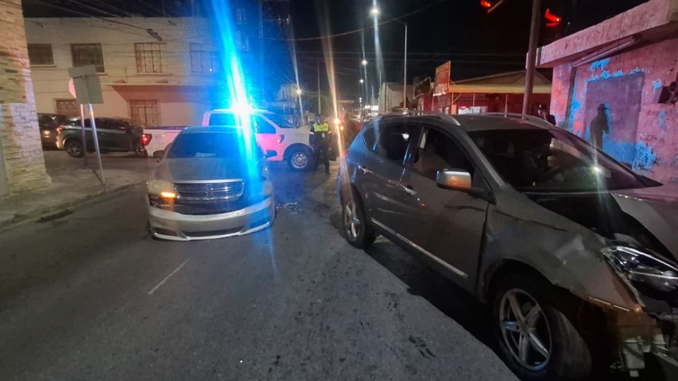 Amy Viridiana se impactó contra Luis Fernando.