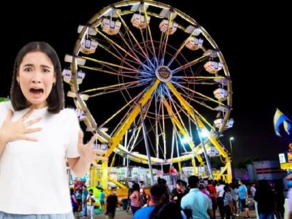 Terror en Laredo: juego mécanico falla y deja a varias personas atrapadas en el aire | VIDEO