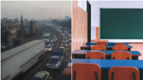 Se reporta fuerte incendio en el Estado de México; ¿se cancelan las clases por alta contaminación?