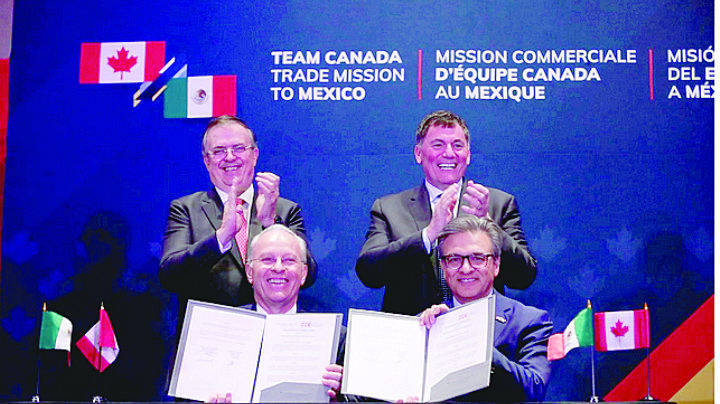 'Es un socio muy confiable para México'; reforzarán alianza México y Canadá