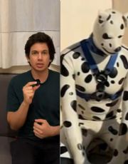 Foto descriptiva de: Pablo se identifica como Therian dálmata; tiene 42 años y busca alguien que lo adopte y lo cuide | VIDEO